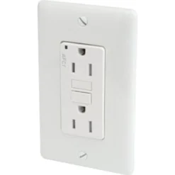 Hubbell 15 Amp 125 Volt Duplex Arc Fault Circuit Interrupter Receptacle (White)