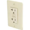Hubbell 20 Amp 125 Volt Duplex Arc Fault Circuit Interrupter Receptacle (Ivory)