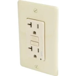 Hubbell 20 Amp 125 Volt Duplex Arc Fault Circuit Interrupter Receptacle (Ivory)