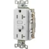 Hubbell® 20 Amp 125 Volt Commercial Tamper-Resistant Self-Test Gfci Receptacle (White)