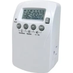 Prime Wire & Cable 7-Day 125 Volt Heavy-Duty Countdown Digital Timer