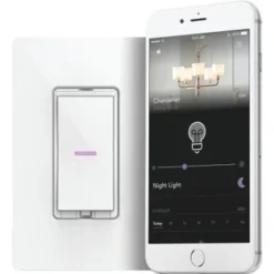 Hubbell® Idevices® Wi-Fi Smart Dimmer Switch, 3- & 4-Way Compatible Switch