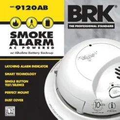First Alert® Brk® Hardwired Ionization Smoke Alarm -Generic Luxor Shop 126523 InthePackageView UNI Lg