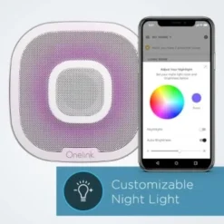 First Alert® Onelink® Wi-Fi Safe And Sound Smoke/co Alarm W/ Alexa -Generic Luxor Shop 126537 w BottomView Lg