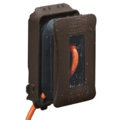 Hubbell 1-Gang Extra-Duty In-Use Weatherproof Cover (Bronze) -Generic Luxor Shop 132519 DetailedProductView2 UNI Lg