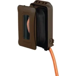 Hubbell 1-Gang Extra-Duty In-Use Weatherproof Cover (Bronze)