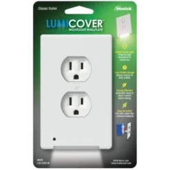 Westek Lumicover Core Classic Wall Plate W/ Nightlight (White) -Generic Luxor Shop 133093 w DetailedProductView3 Lg