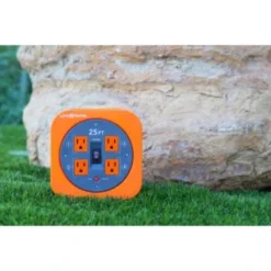 Link2home Durable 25 Ft Extension Cord Reel W/ 4-Power Outlet And 16 Awg Sjt Cable -Generic Luxor Shop 136736 w DetailedProductView7 Lg