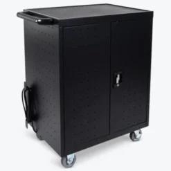 Luxor 32-Laptop/chromebook Charging Cart With Timer