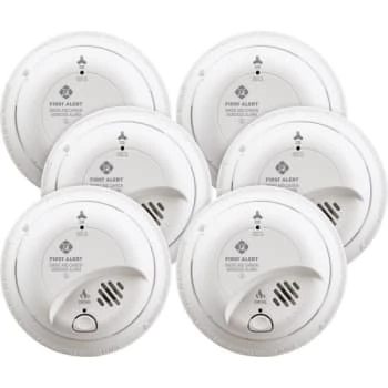 First Alert® Brk® Hardwired Smoke/co Combo Alarm, 9v Dc Backup, Package Of 6 9 First Alert® Brk® Hardwired Smoke/co Combo Alarm, 9v Dc Backup, Package Of 6 - Image 9
