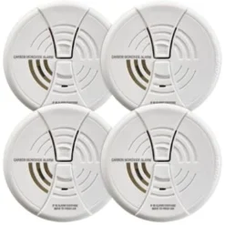 First Alert® Brk® Battery-Operated Carbon Monoxide Alarm, Package Of 4 -Generic Luxor Shop 164519 v CompositeImage Lg