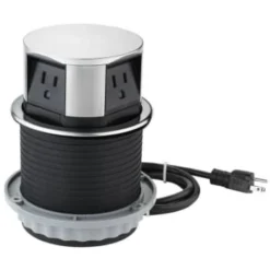 Link2home Space Saver Pop Up Outlet With Usb, 3 Power Outlets 15a, 2 Usb Ports -Generic Luxor Shop 212975 AlternateImageView Lg