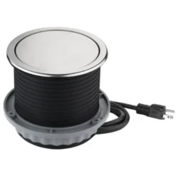 Link2home Space Saver Pop Up Outlet With Usb, 3 Power Outlets 15a, 2 Usb Ports -Generic Luxor Shop 212975 DetailedProductView1 Lg