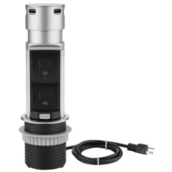 Link2home Space Saver Pop Up Outlet Station, 2 Power Outlets 15a, 2 Usb Ports -Generic Luxor Shop 212976 AlternateImageView Lg