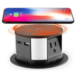 Link2home Space Saver Pop Up Outlet 10w Fast Induction Charger With Type-C Usb -Generic Luxor Shop 212978 DetailedProductView8 Lg