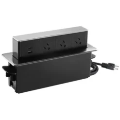Link2home Space Saver Pop Up With Type-C Usb, 3 Power Outlets 15a, 2 Usb Ports