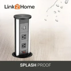 Link2home Automatic Pop Up With 10w Induction Wireless Charger, 3 Power, 2 Usb -Generic Luxor Shop 212980 DetailedProductView7 Lg