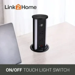 Link2home Automatic Pop Up With 10w Induction Wireless Charger, 3 Power, 2 Usb -Generic Luxor Shop 212980 DetailedProductView8 Lg