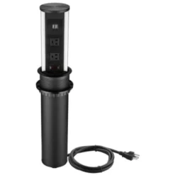 Link2home Automatic Pop Up With 10w Induction Wireless Charger, 3 Power, 2 Usb