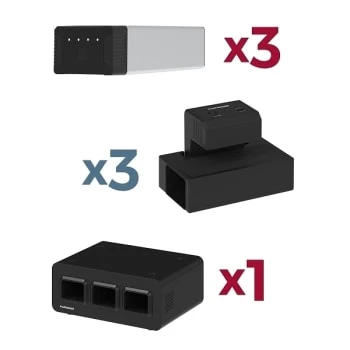 Luxor Light Use Bundle - Kwikboost Edgepower Desktop Charging Station System 2 Luxor Light Use Bundle - Kwikboost Edgepower Desktop Charging Station System - Image 2