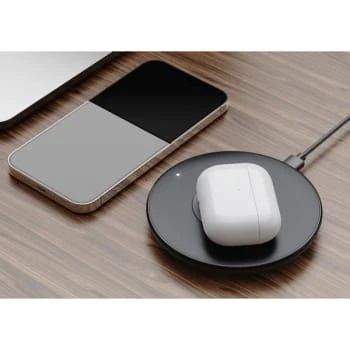Teleadapt On-Desk Qi Wireless Charger, With Anti-Thief Features, Black 6 Teleadapt On-Desk Qi Wireless Charger, With Anti-Thief Features, Black - Image 6