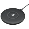 Teleadapt On-Desk Qi Wireless Charger, With Anti-Thief Features, Black