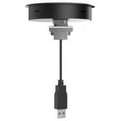 Teleadapt In-Desk Qi Wireless Charger, Hotel-Grade, 10w, Black -Generic Luxor Shop 216817 DetailedProductView1 Lg