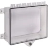 Safety Technology® NEMA 4X Polycarbonate Cabinet With Key Lock - Clear
