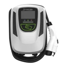 Light Efficient Design Breezev 48a Lvl 2 Electric Vehicle Charging Station (1-Yr. Ampup Lite Plan)