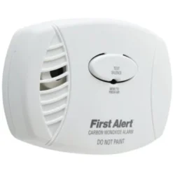 First Alert 9-Volt Battery Powered, Co Alarm With Silence Feature