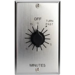 Tork In-Wall Spring Wound 15-Minute Indoor Commercial Interval Timer Switch