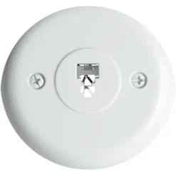 Westek White 1-Gang Phone Jack Wall Plate (10-Pack)