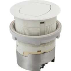 Hubbell® 15 Amp 125 Volt Pop-Up Kitchen Countertop Standard Outlet (White)