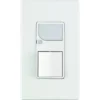 Leviton Decora 15a Residential Grd Combo Rocker Switch And Led Guide Lt Wh