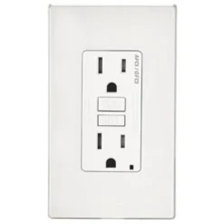 Leviton 15a 125v Dplx Self-Test Smartlckpro Afci/gfci Dual Function Outlt Wh