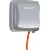 Taymac Gray 2-Gang Weatherproof Extra-Duty In-Use Cover