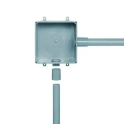 Carlon 6 " X 6 " X 4 " Gray Pvc Junction Box -Generic Luxor Shop 281617 DetailedProductView1 Lg