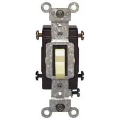 Leviton 120/277-Volt 20 Amp 4-Way Commercial Grade White Ac Quiet Toggle Switch