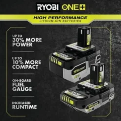 Ryobi One+ 18v High Performance Lithium-Ion 4.0 Ah Battery 11 Ryobi One+ 18v High Performance Lithium-Ion 4.0 Ah Battery -Generic Luxor Shop 289779 DetailedProductView4 Lg