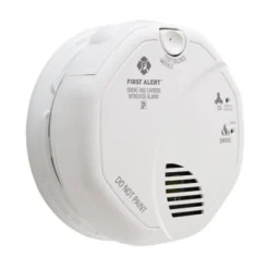 Brk® First Alert Hardwired Photoelectric Smoke/co Combo Alarm W/ Battery Backup (12-Case)
