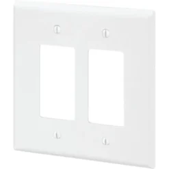 Maintenance Warehouse® 2-Gang Decorator Switch Jumbo Wall Plate (10-Pack)