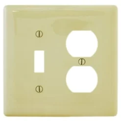 Hubbell 2-Gang Combination Wall Plate (25-Pack) -Generic Luxor Shop 301233 DetailedProductView3 UNI Lg
