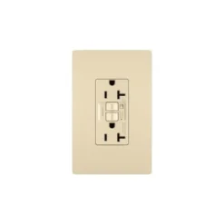 Hubbell® 20 Amp Gfci Receptacle W/ Alarm (Ivory) -Generic Luxor Shop 321608 DetailedProductView2 UNI Lg