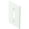 Titan3 1-Gang Standard Metal Toggle Wall Plate (25-Pack) (White)