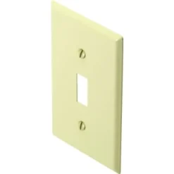 Titan3 1-Gang Steel Wall Plate (25-Pack) (Ivory)