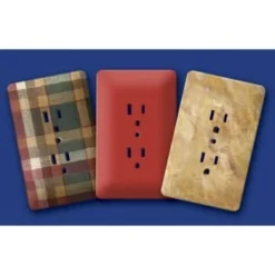 Taymac Masque 1-Gang Plastic Decorator Wall Plate Toggle Cover (5-Pack) (White) -Generic Luxor Shop 328072 w DetailedProductView16 Lg