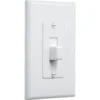 Taymac Masque 1-Gang Pvc Decorator Wall Plate Toggle Cover (5-Pack) (White)