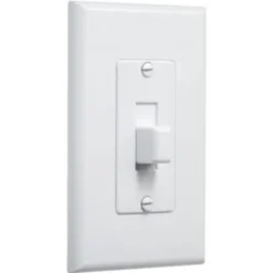 Taymac Masque 1-Gang Pvc Decorator Wall Plate Toggle Cover (5-Pack) (White)