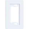 Taymac Allure 1-Gang Pvc Wall Plate (6-Pack) (White)
