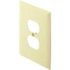 Titan3 1-Gang Jumbo Duplex Wall Plate (Ivory) (20-Pack)